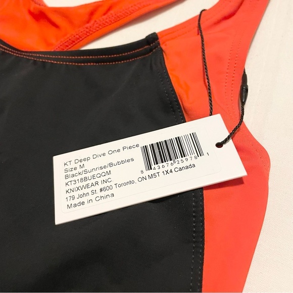 KNIX Kt Teen Period Swim Sport One-Piece Swimwear Size Medium - Picture 5 of 16